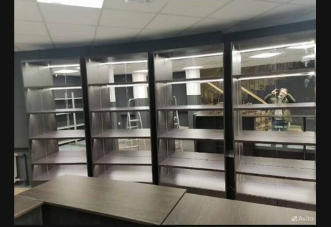 Стеллажи разные