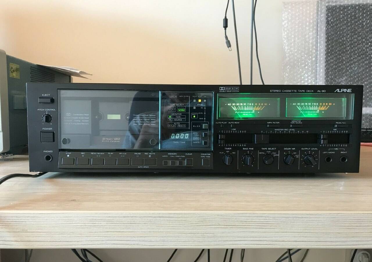 Кассетная дека Alpine al-90