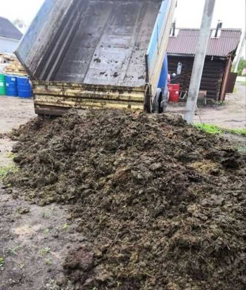 Коровий навоз с доставкой от 5м3