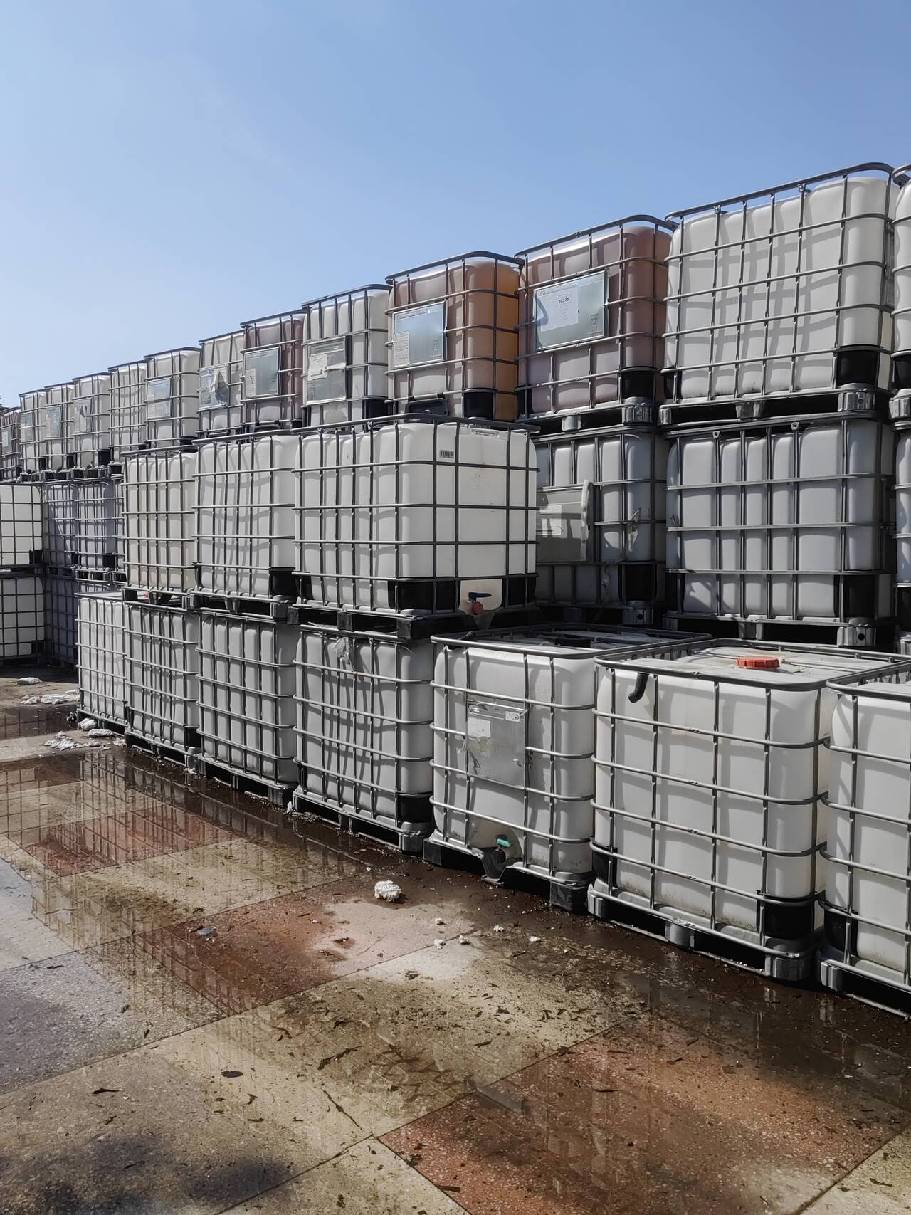 Еврокуб, евробак, емкость пластиковая 1000 литров