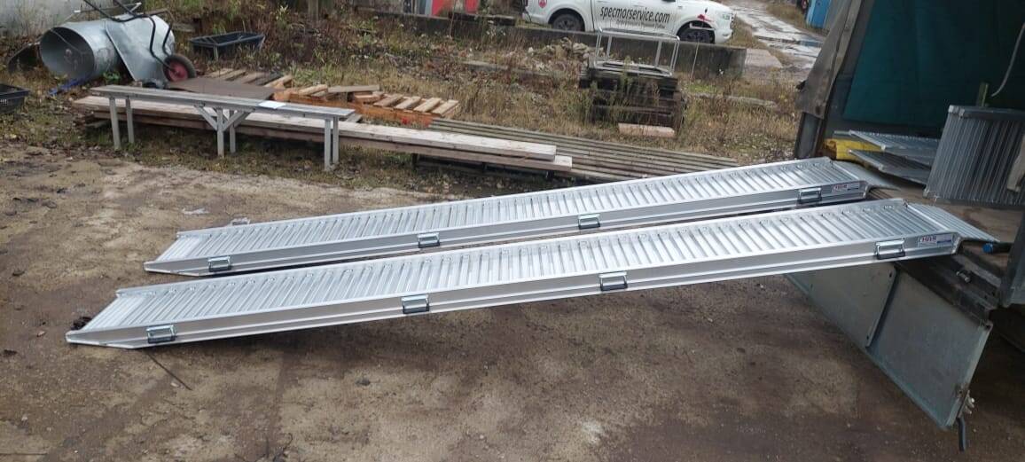 Аппарели алюминиевые с бортами ГКА 10.400.46.2 100 в Курске фото 5 Транспорт Курск