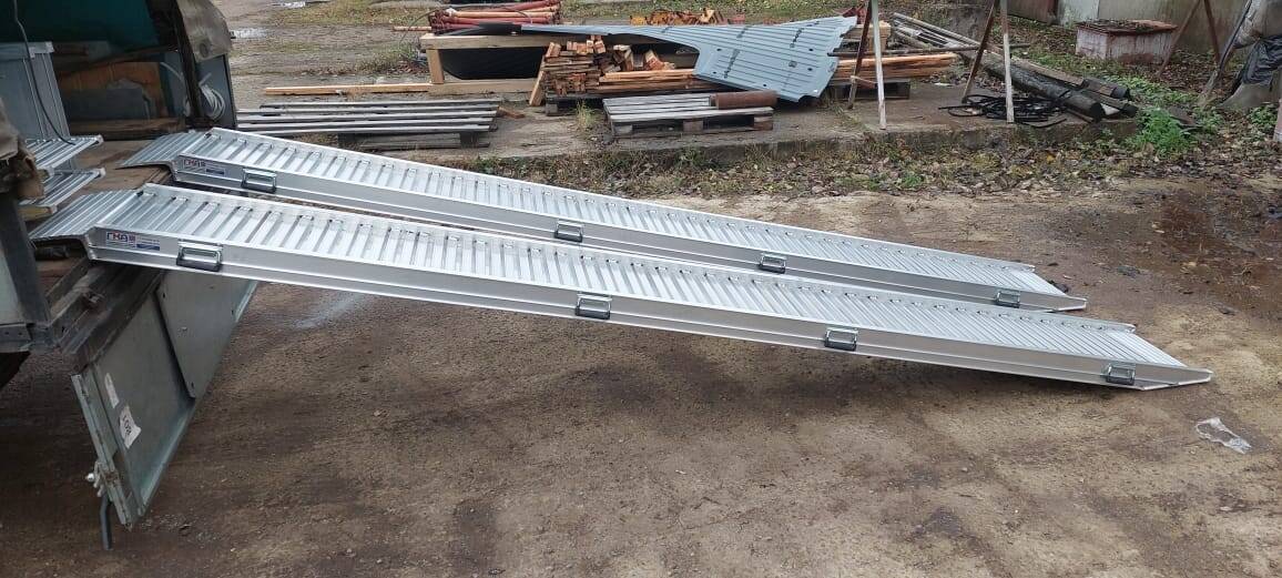 Аппарели алюминиевые с бортами ГКА 10.400.46.2 100 в Курске фото 2 Транспорт Курск