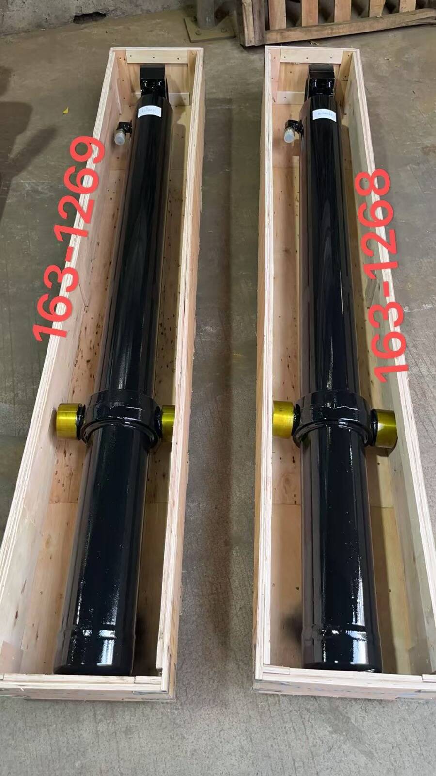 Гидроцилиндр подъема отвала 163-1269 для бульдозера Caterpillar D9R Гидроцилиндр подъема отвала 163-1269 для бульдозера Caterpillar D9R