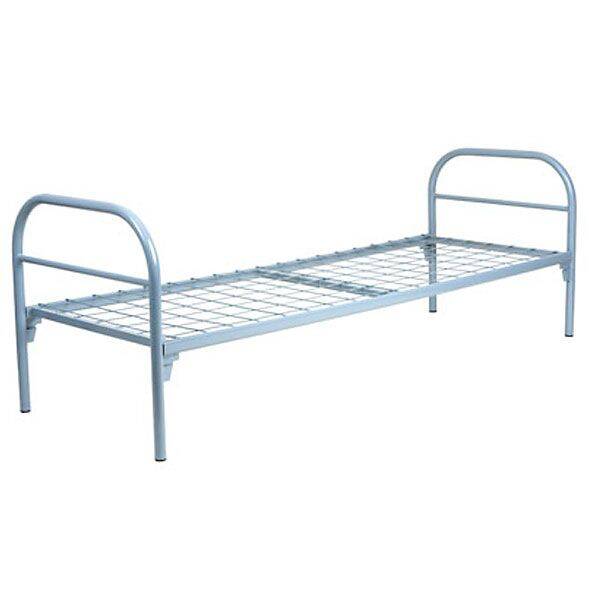 Односпальные кровати металлические в отели, пансионаты