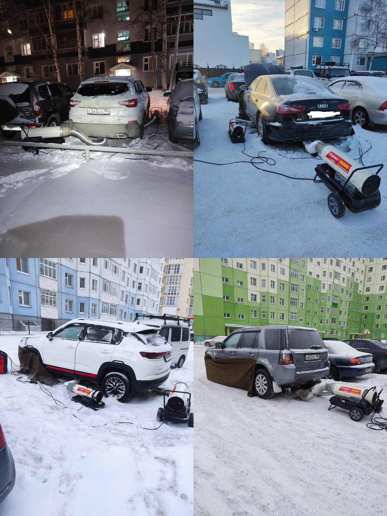 Отогрев авто/ Тёплый запуск в Нижневартовске фото 2 Услуги Нижневартовск