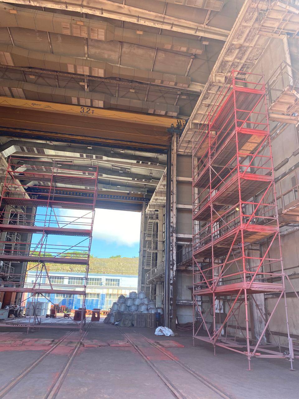 Нивелировка, рихтовка крановых путей мостовых кранов. в Москве фото 3 Услуги Москва