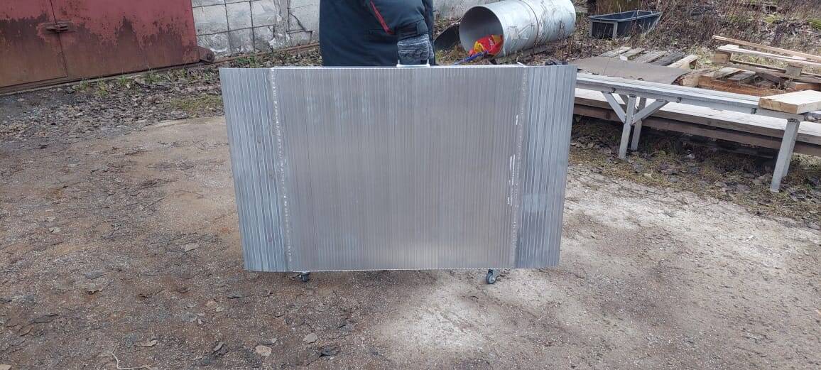 Мост перегрузочный для склада, ручной  