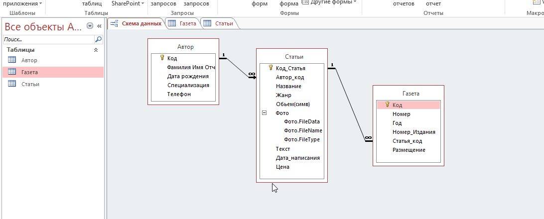 Базы данных Microsoft Access в Москве фото 6 Услуги Москва