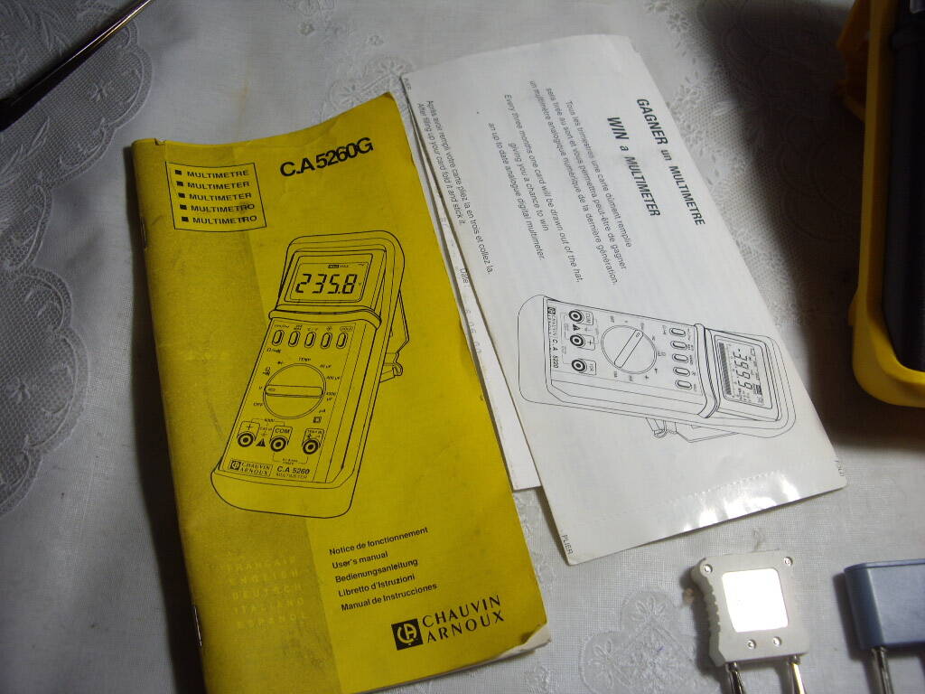 Мультиметр С.А 5260 CYAUVIN ARNOUХ Франция   в Челябинске фото 7 Бытовая электроника Челябинск
