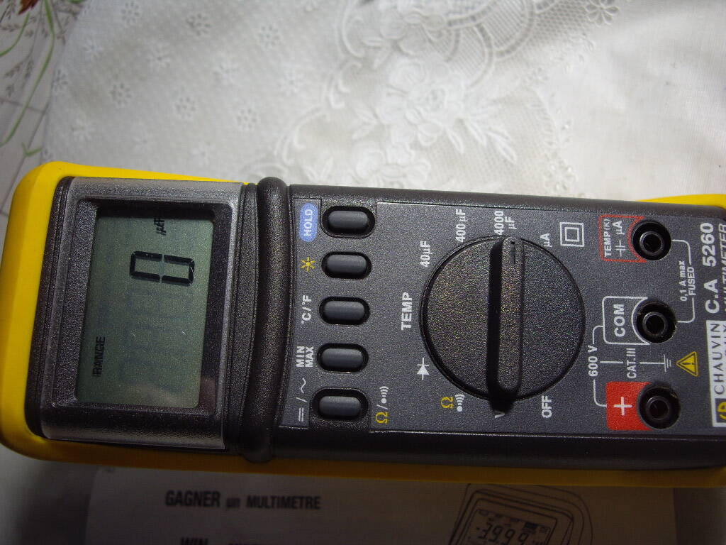 Мультиметр С.А 5260 CYAUVIN ARNOUХ Франция   в Челябинске фото 2 Бытовая электроника Челябинск