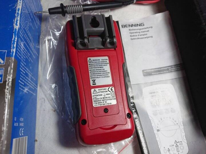 Цифровoй мультимeтр Benning ММ1-2  Gеrmаny   в Челябинске фото 2 Бытовая электроника Челябинск