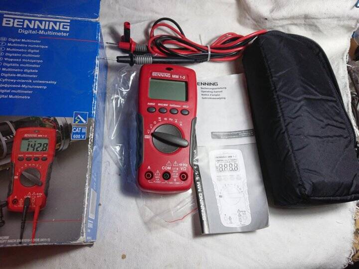 Цифровoй мультимeтр Benning ММ1-2  Gеrmаny   в Челябинске фото 6 Бытовая электроника Челябинск