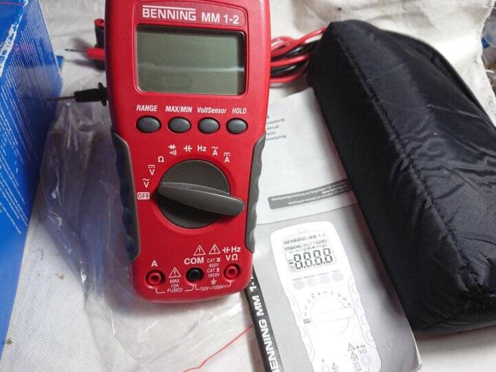 Цифровoй мультимeтр Benning ММ1-2  Gеrmаny   в Челябинске фото 7 Бытовая электроника Челябинск