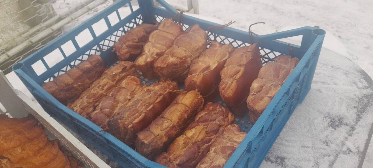 Сало мясо домашнее копченое на ольхе в Туле фото 4 Продукты питания Тула