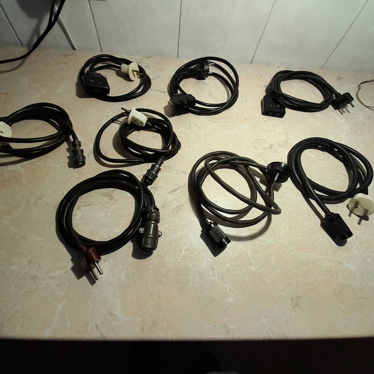 Шнур питания для радиоприборов  8 штук  в Челябинске фото 2 Бытовая электроника Челябинск