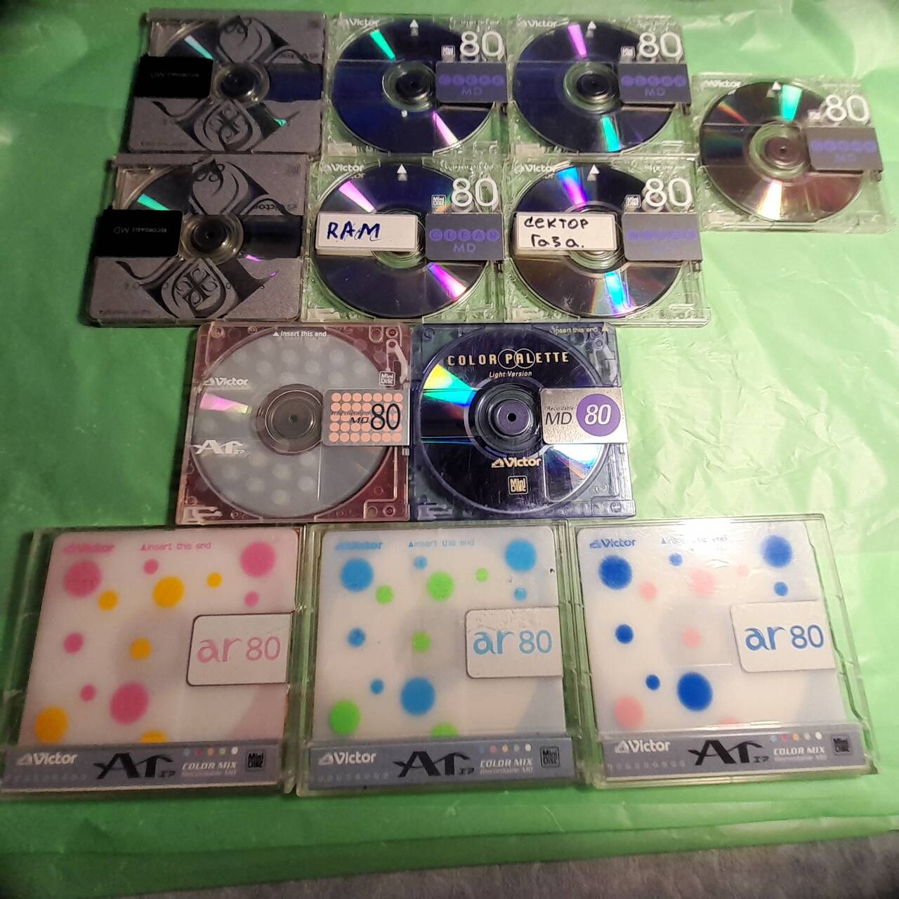 MD диски VICTOR