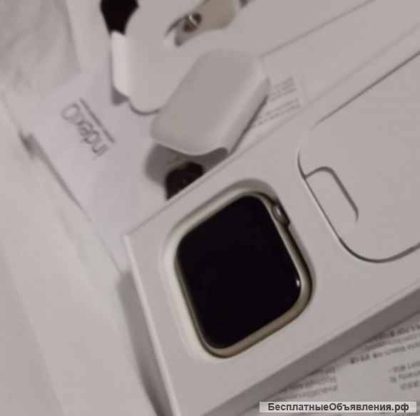 Часы apple watch 7 45 mm  в Москве фото 3 Бытовая электроника Москва