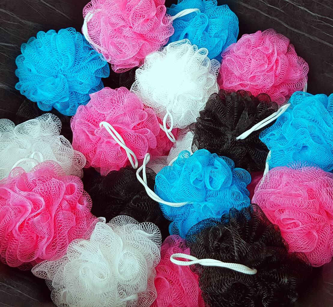 Мочалки-шары для тела оптом. Собственное произв-во Мочалки-шары для тела оптом. Собственное произв-во