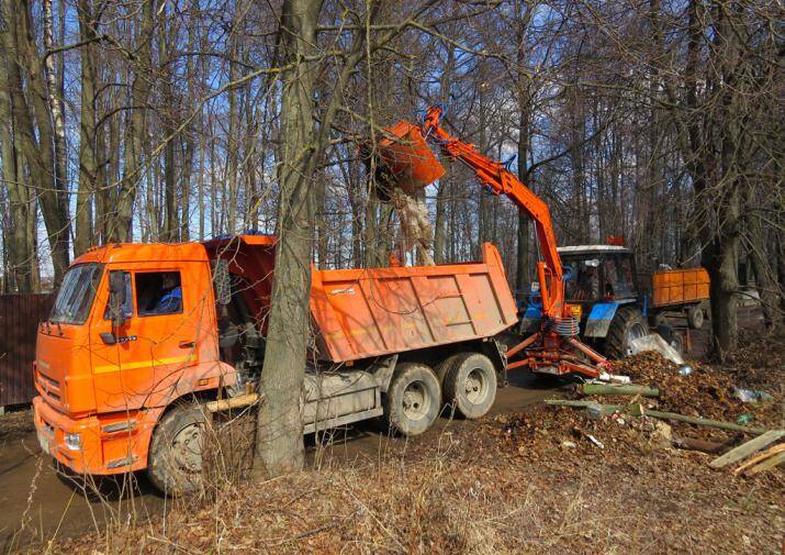 Вывоз мусора Камаз