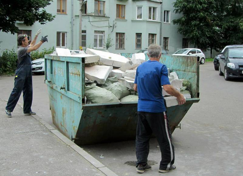 Вывоз хлама из квартиры
