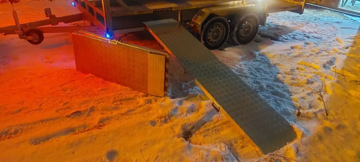 Сходни алюминиевые "КВИНТЕТ" Длина 2250 мм   в Москве фото 4 Транспорт Москва