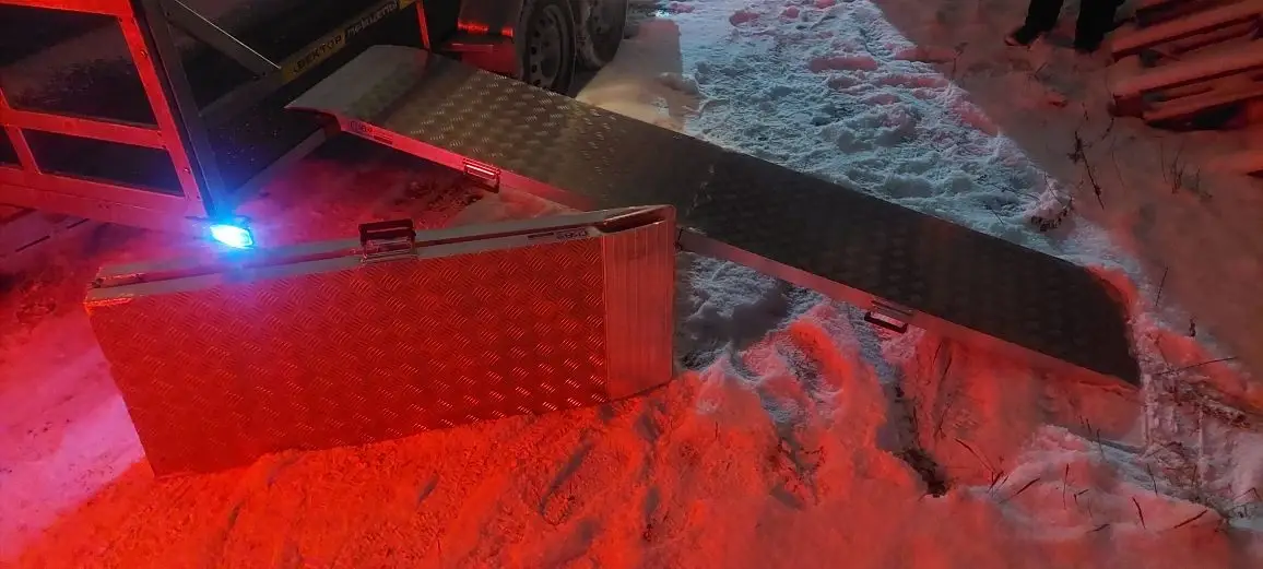 Сходни алюминиевые "КВИНТЕТ" Длина 2250 мм  