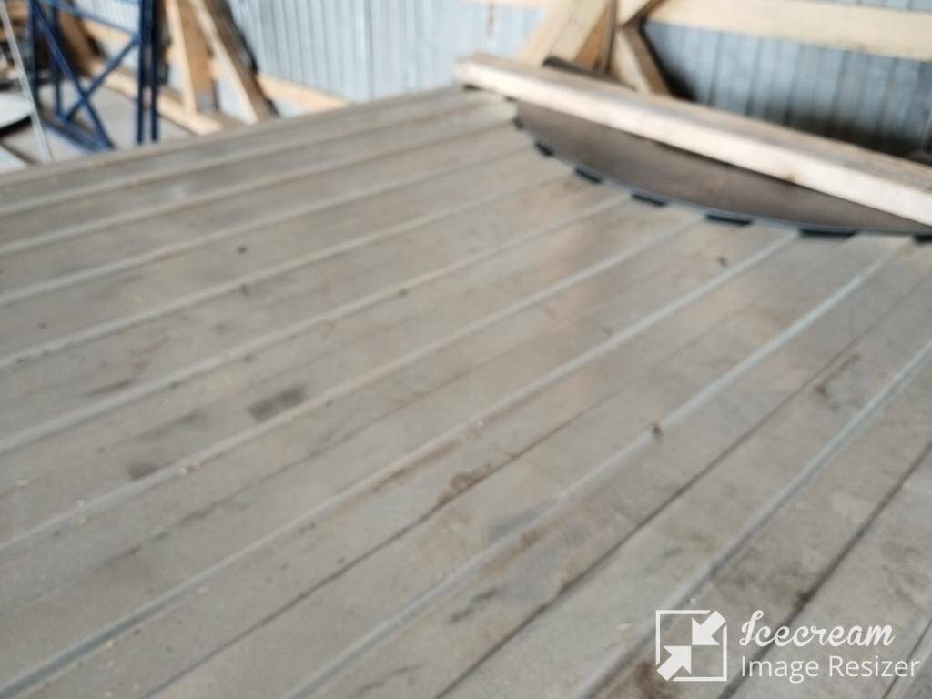 Профнастил оцинкованный С8 0.4 мм * 1.2м * 2м