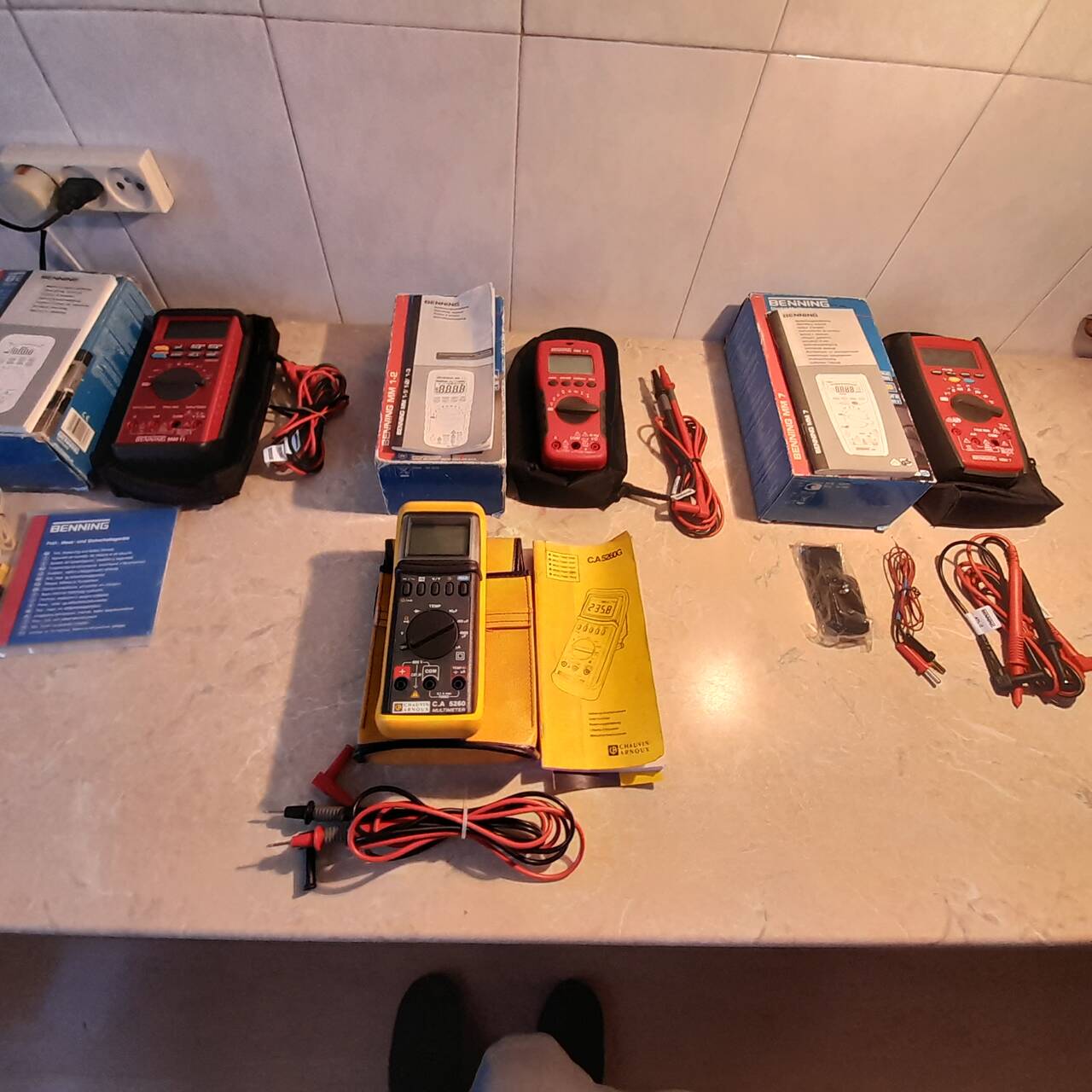 Цифровые мультиметр BENNING MM MADE IN GERMANY 