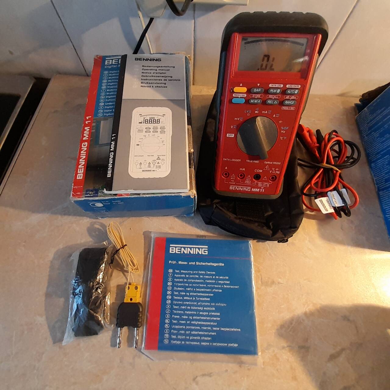 Цифровые мультиметр BENNING MM MADE IN GERMANY  в Челябинске фото 6 Бытовая электроника Челябинск