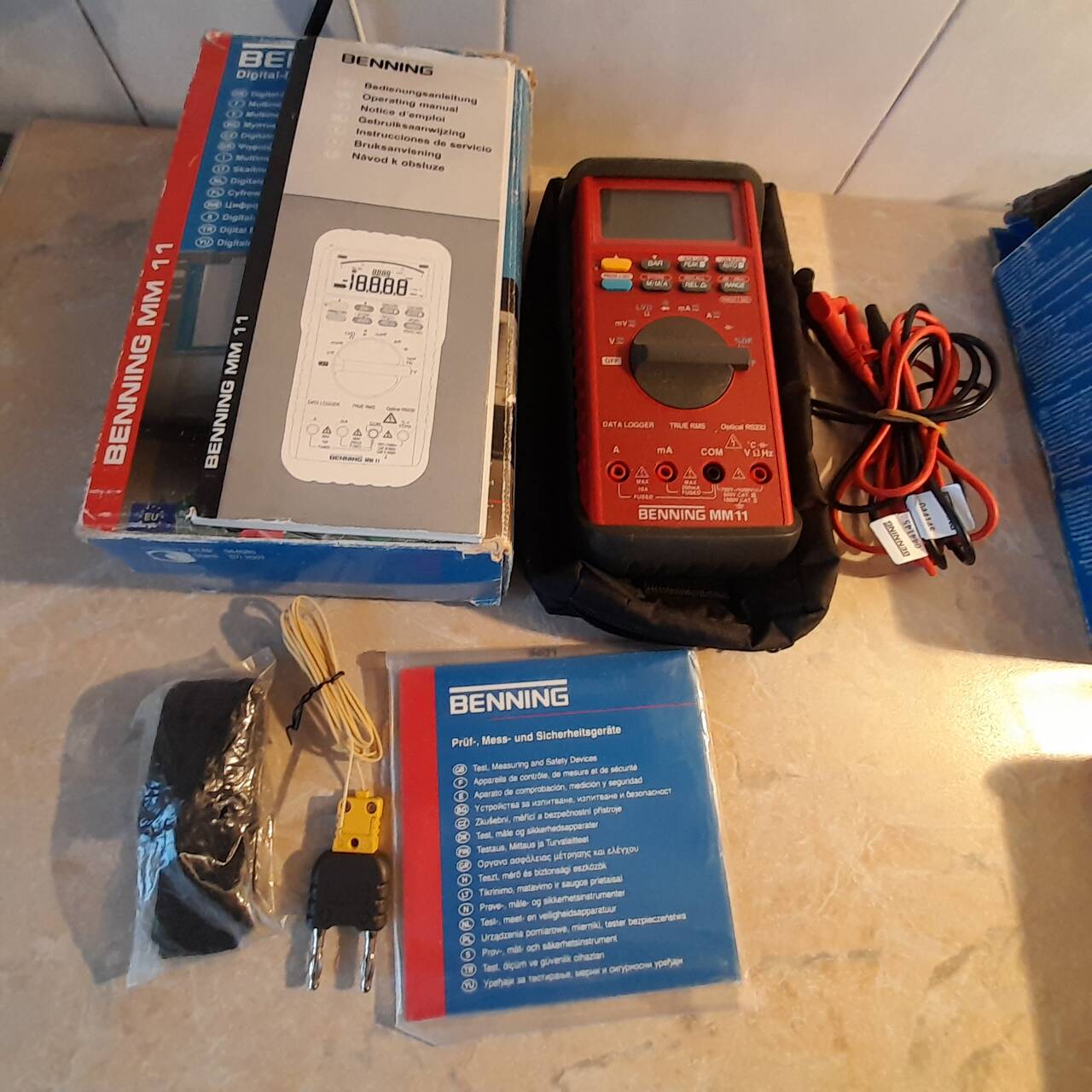 Цифровые мультиметр BENNING MM MADE IN GERMANY  в Челябинске фото 4 Бытовая электроника Челябинск