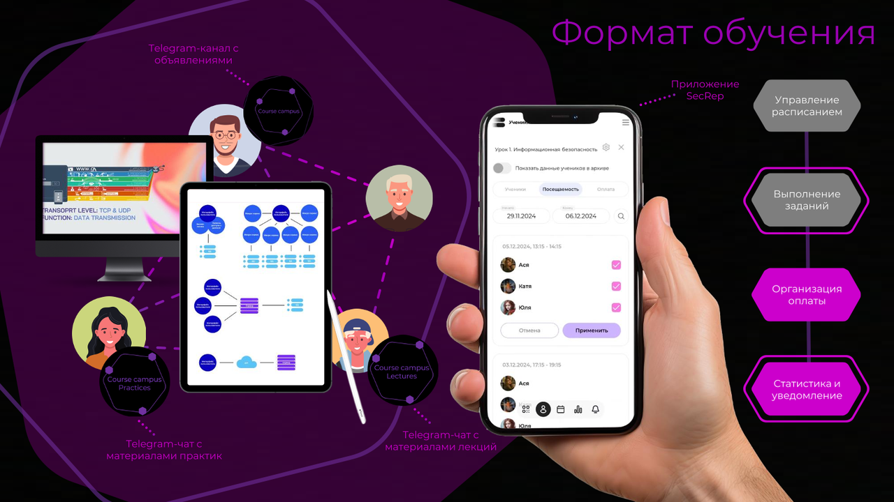 Курсы: Информационная безопасность, IT, Банкинг в Москве фото 2 Услуги Москва