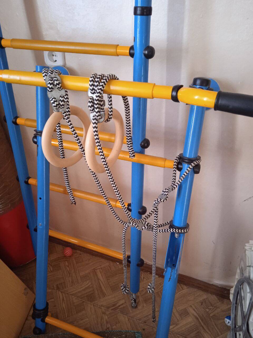 Детский спортивный комплекс (шведская стенка, турник, кольца) в Миассе фото 5 Для дома и дачи Миасс