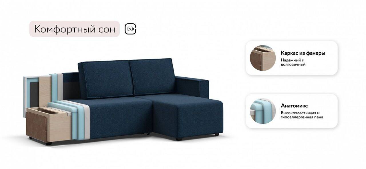 Диван Норд Угол в Энгельсе фото 3 Для дома и дачи Энгельс