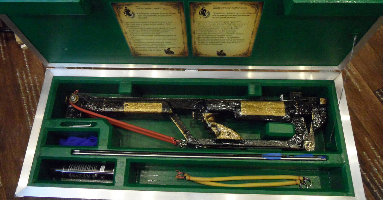 Подводный роллер арбалет стимпанк в кейсе. в Екатеринбурге фото 3 Увлечения и отдых Екатеринбург