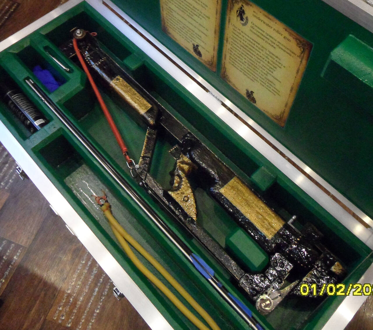 Подводный роллер арбалет стимпанк в кейсе. в Екатеринбурге фото 2 Увлечения и отдых Екатеринбург