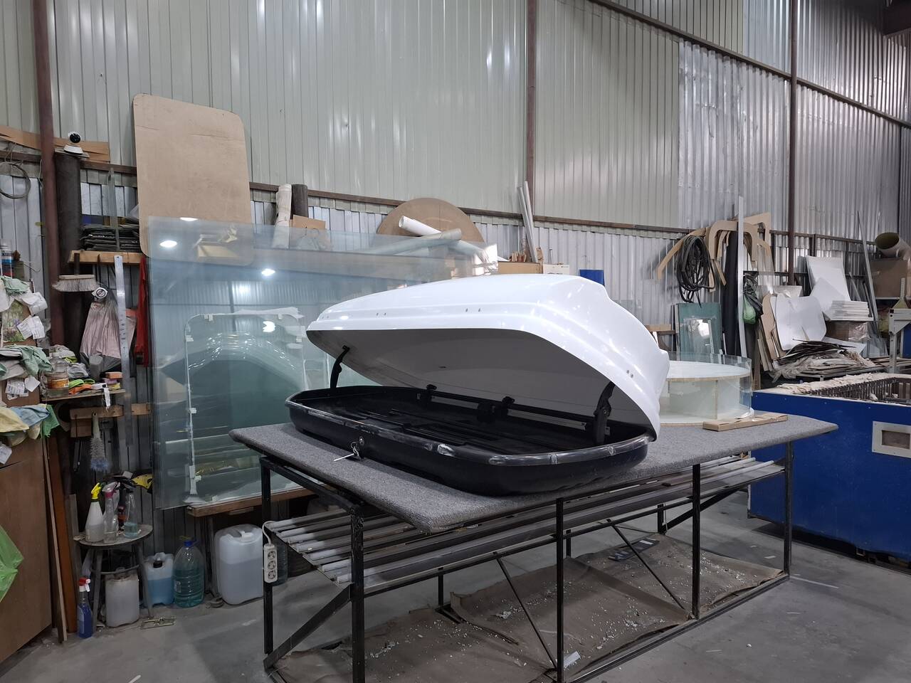 Автобокс Koffer 480л., белый в Екатеринбурге фото 4 Транспорт Екатеринбург