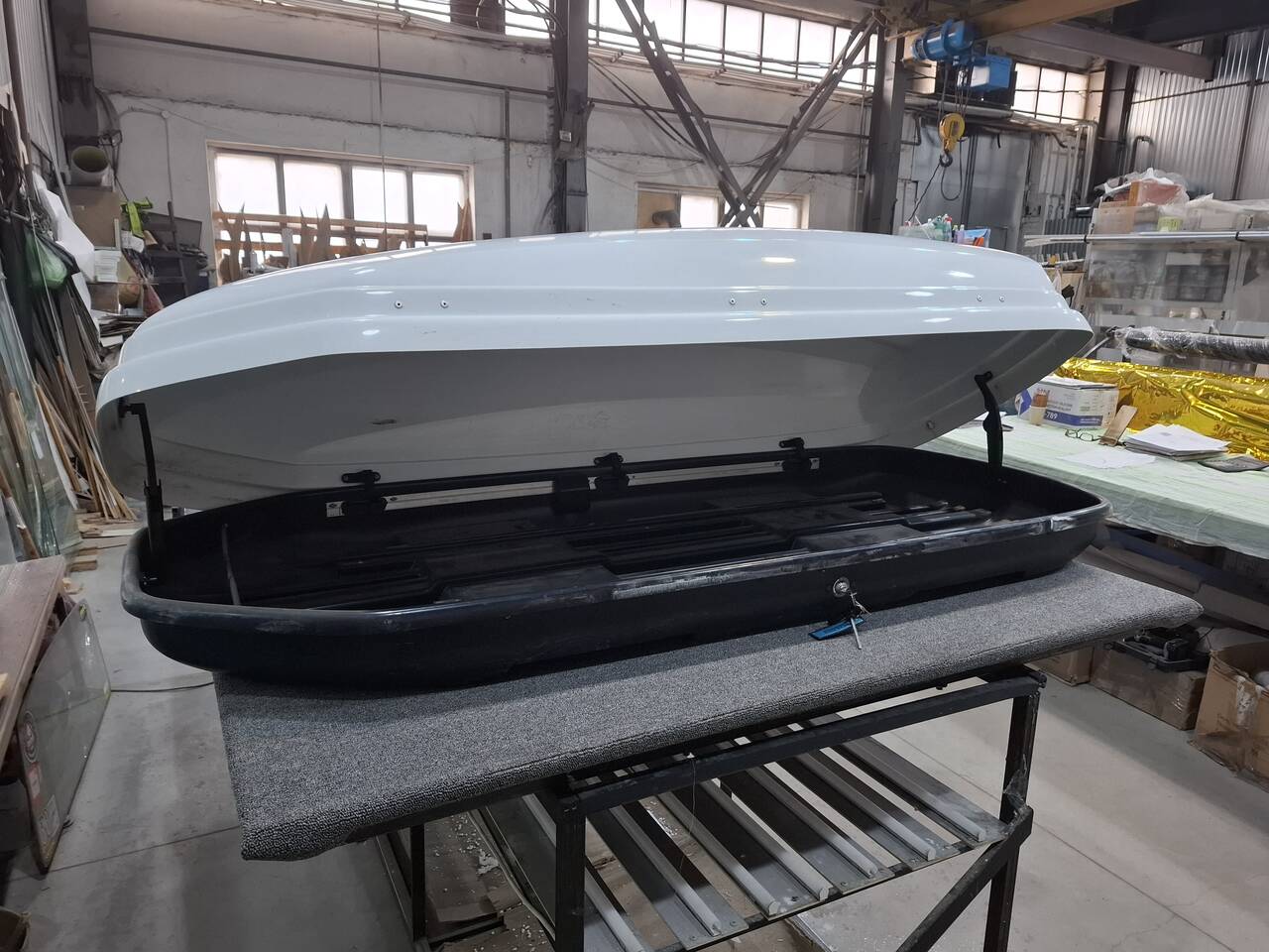 Автобокс Koffer 480л., белый в Екатеринбурге фото 6 Транспорт Екатеринбург