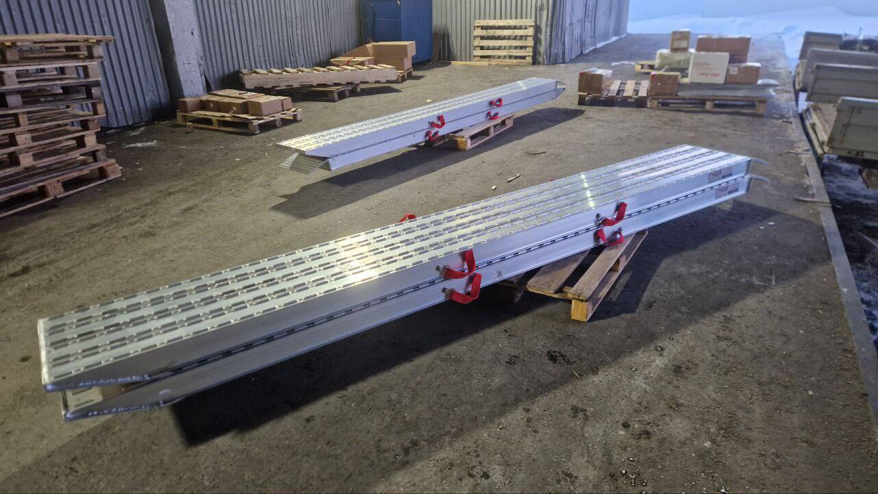 Аппарели для погрузки тяжелой техники 