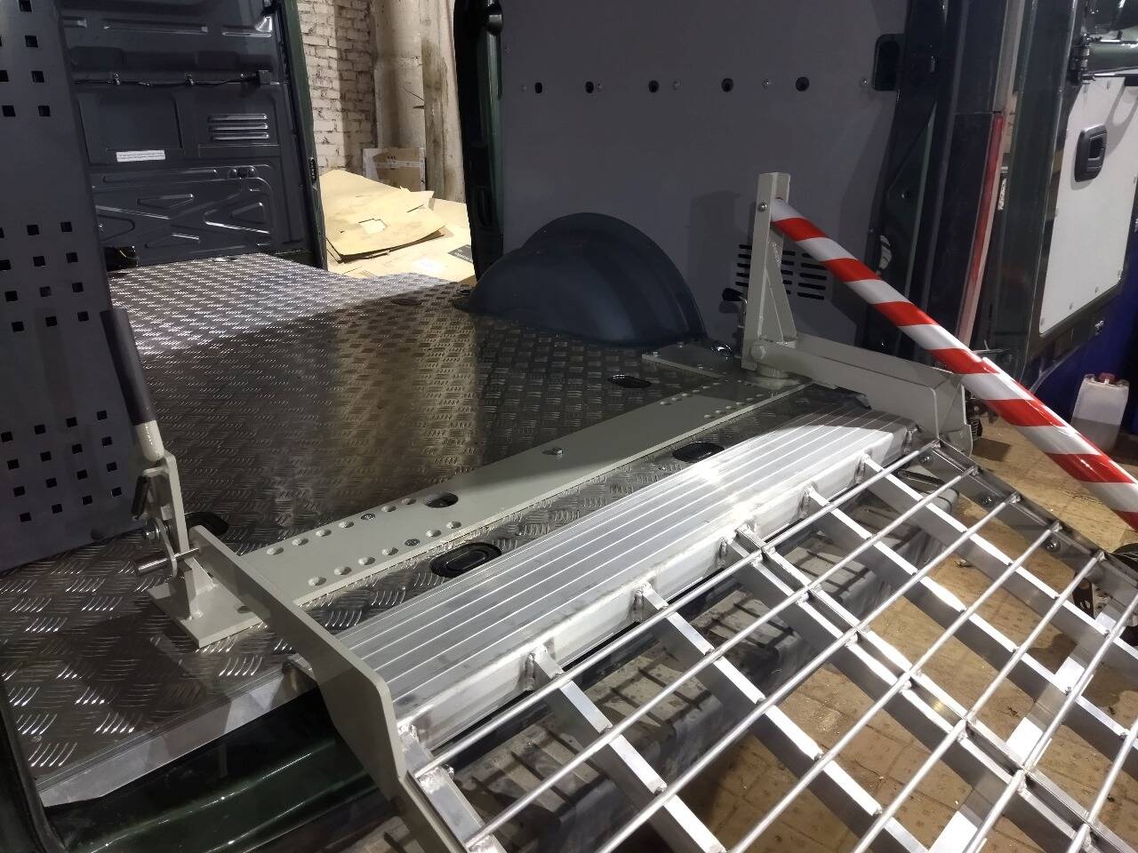 Трап алюминиевый складной, поворотный   в Рязани фото 2 Транспорт Рязань