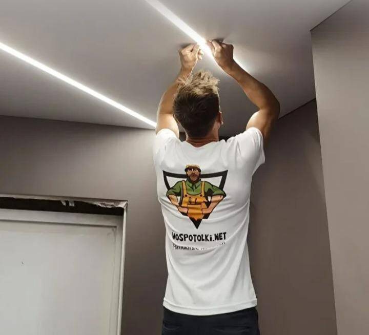 Натяжные потолки.