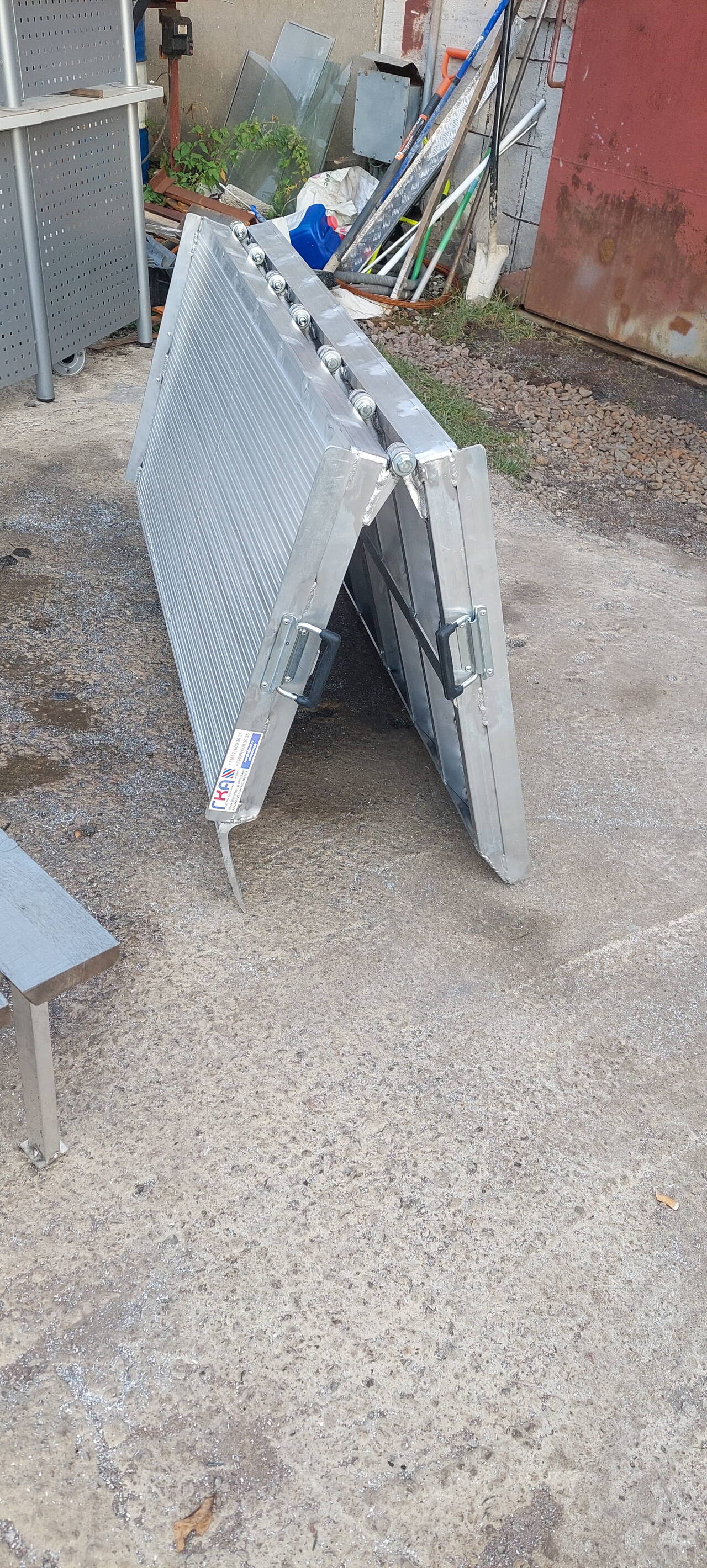 Мост погрузочный складной ГКА 5.150.120.2/4MГБ  в Чердыни фото 5 Транспорт Чердынь