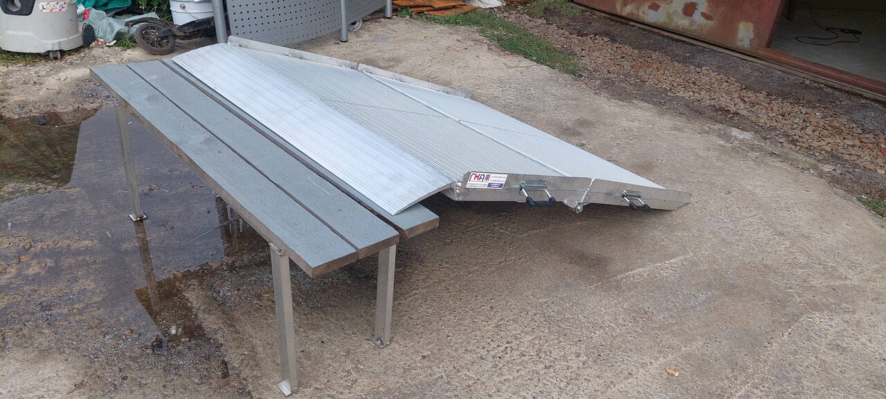 Мост погрузочный складной ГКА 5.150.120.2/4MГБ  в Чердыни фото 3 Транспорт Чердынь