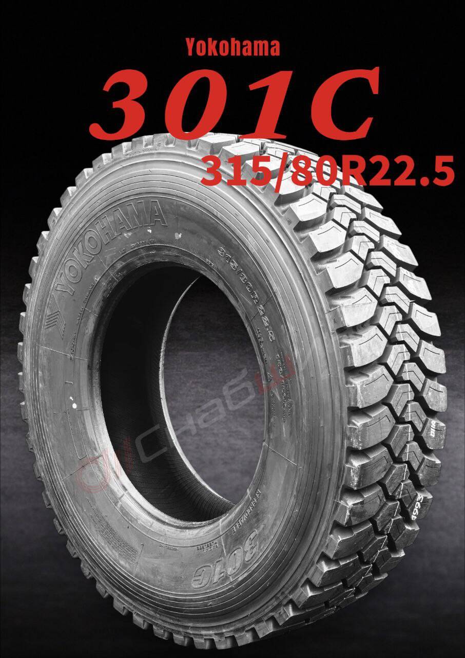 Грузовая шина Yokohama 301C 315/80 R22.5 в Санкт-Петербурге фото 2 Транспорт Санкт-Петербург