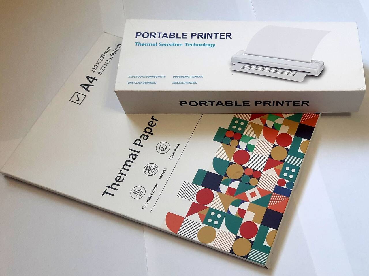 Принтер А4, портативный, чёрно-белый, с блютузом в Волгограде фото 4 Бытовая электроника Волгоград Принтер А4, портативный, чёрно-белый, с блютузом в Волгограде фото 4 Бытовая электроника Волгоград