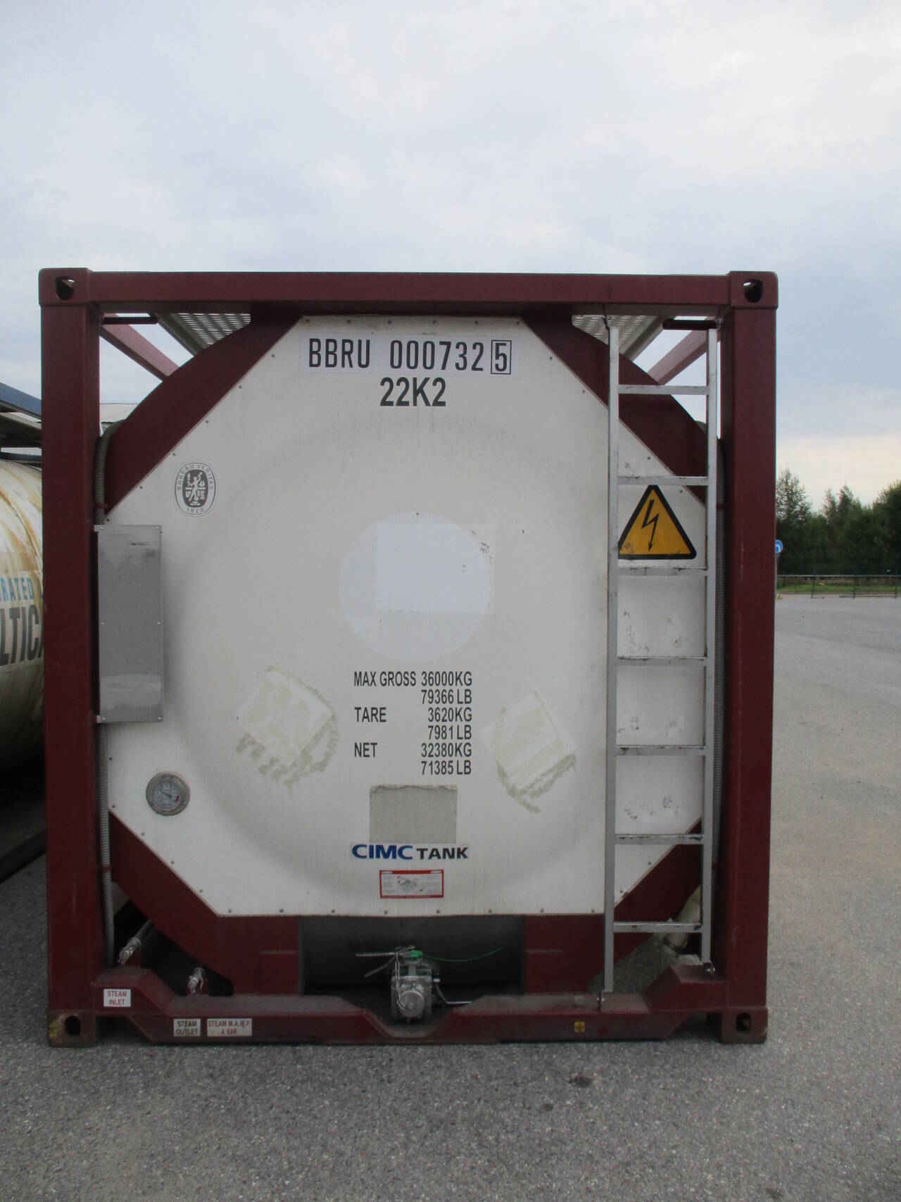 Танк-контейнер 26000 литров в наличии в Якутске фото 3 Транспорт Якутск