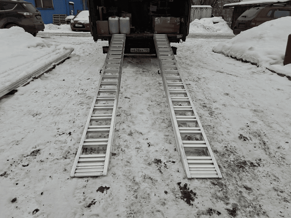 Аппарели алюминиевые для погрузки техники   в Москве фото 3 Транспорт Москва