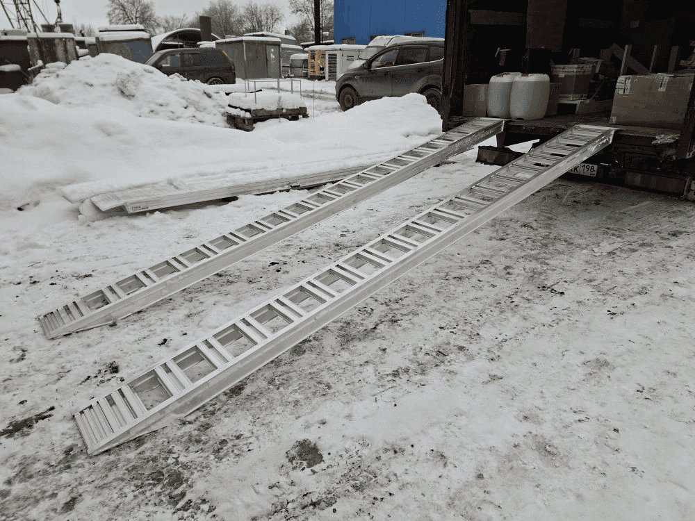 Аппарели алюминиевые для погрузки техники   в Москве фото 5 Транспорт Москва