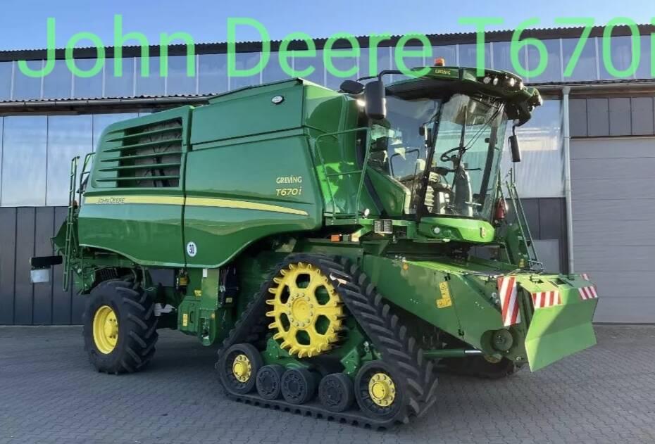 John Deere T670i, 2022 / 2023 г.в., гусеничный, 7.60 м, 515/243 м/ч в Санкт-Петербурге фото 2 Транспорт Санкт-Петербург John Deere T670i, 2022 / 2023 г.в., гусеничный, 7.60 м, 515/243 м/ч в Санкт-Петербурге фото 2 Транспорт Санкт-Петербург