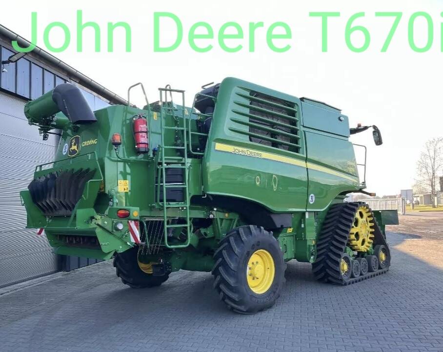 John Deere T670i, 2022 / 2023 г.в., гусеничный, 7.60 м, 515/243 м/ч в Санкт-Петербурге фото 5 Транспорт Санкт-Петербург John Deere T670i, 2022 / 2023 г.в., гусеничный, 7.60 м, 515/243 м/ч в Санкт-Петербурге фото 5 Транспорт Санкт-Петербург