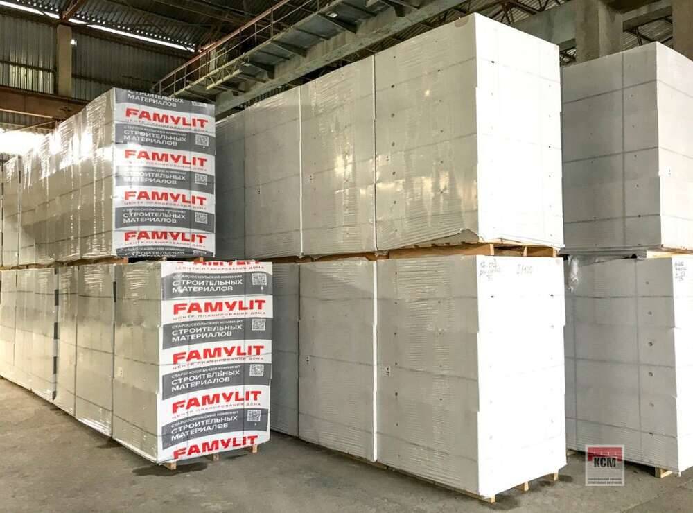 Газосиликатный блок, газобетонный